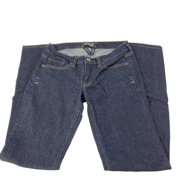 Lucky Brand Women’s Southside Zoe Flare Dark Wash Low Rise Jeans - Size 2/26 - Picture 4 of 16